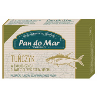 Tuńczyk w Oliwie z Oliwek Extra Virgin BIO 120 g - Pan do Mar - Ekocha