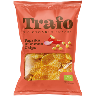 Chipsy z Ciecierzycy Paprykowo-Czosnkowe BIO 75 g - Trafo - Ekochatka