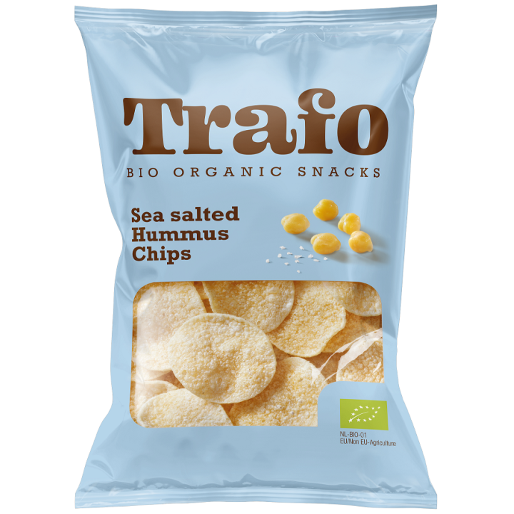 Chipsy z Ciecierzycy z Solą Morską BIO 75 g - Trafo - Ekochatka