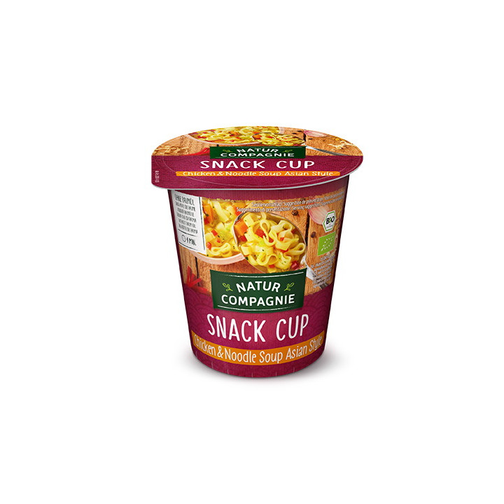 Zupa w Kubku Azjatycka z Kurczakiem i Makaronem BIO 55 g - Natur Compa