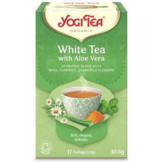 Herbata Biała z Aloesem BIO 17 Torebek 30,6 g - Yogi Tea - Ekochatka