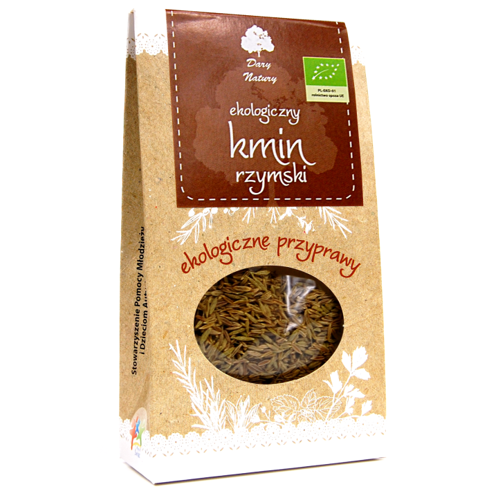 Kmin Rzymski Nasiona BIO 30 g - Dary Natury - Ekochatka