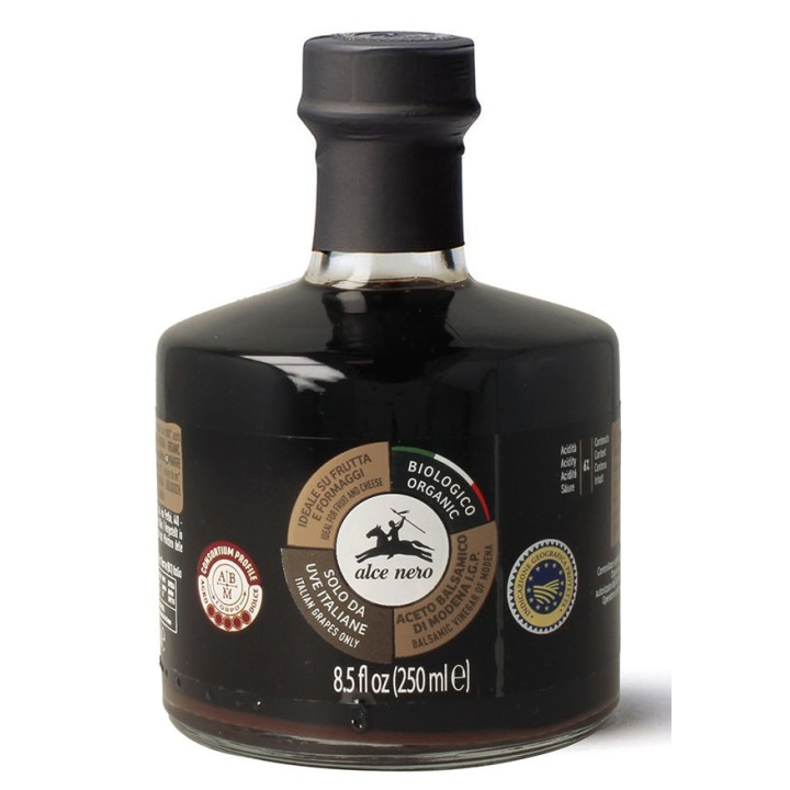 Ocet Balsamiczny z Modeny Premium Filtrowany BIO 250 ml - Alce Nero - 