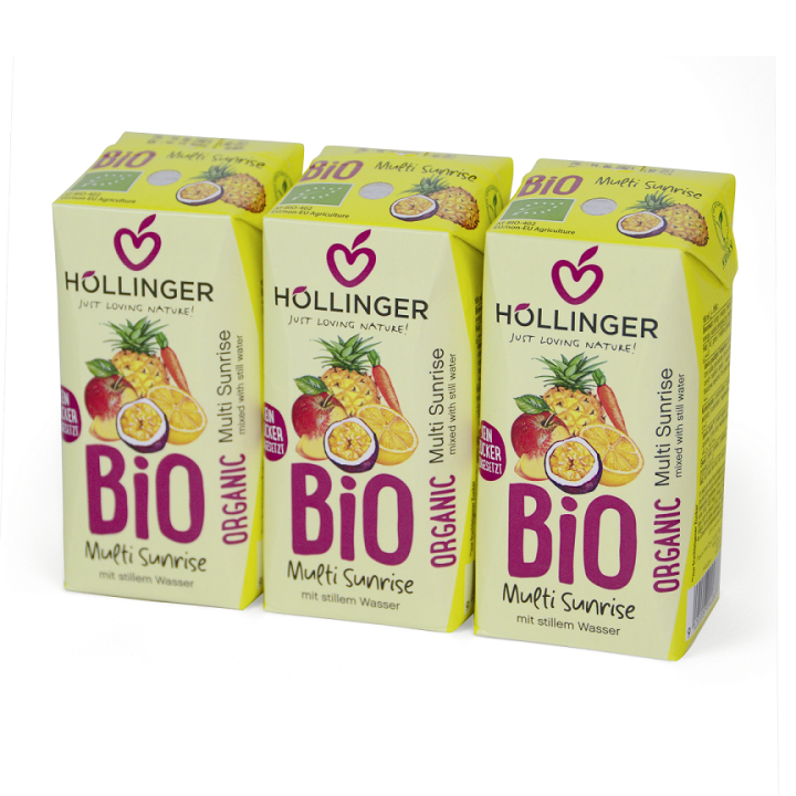 Nektar Wieloowocowo-Marchwiowy BIO 200 ml - Hollinger - Ekochatka