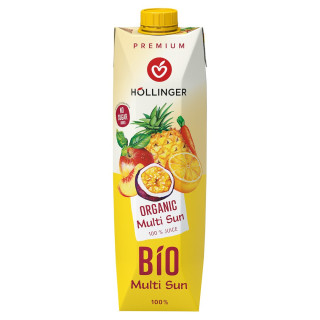 Sok Wieloowocowo-Marchwiowy BIO 1 l - Hollinger - Ekochatka