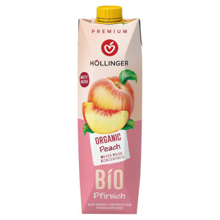 Nektar Brzoskwiniowy BIO 1 l - Hollinger - Ekochatka
