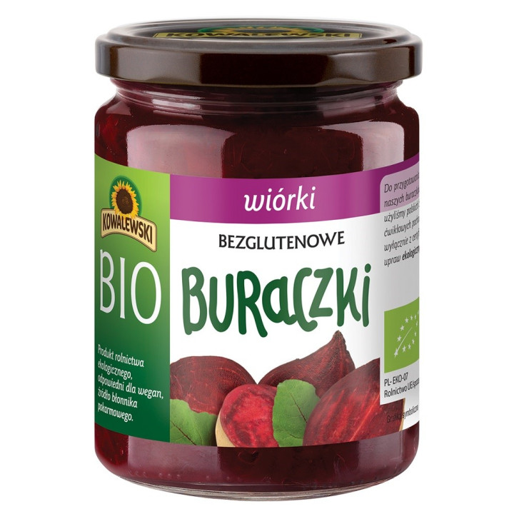 Buraczki Wiórki Bezglutenowe BIO 540 ml - Kowalewski - Ekochatka