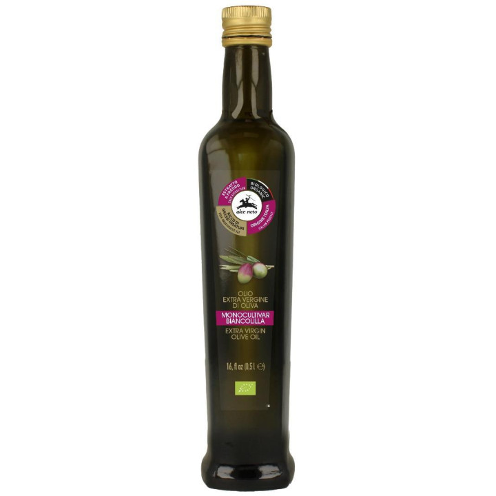 Oliwa z Oliwek Extra Virgin Biancolilla BIO 500 ml - Alce Nero - Ekoch