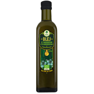 Olej z Czarnuszki Tłoczony na Zimno BIO 250 ml - Dary Natury - Ekochat