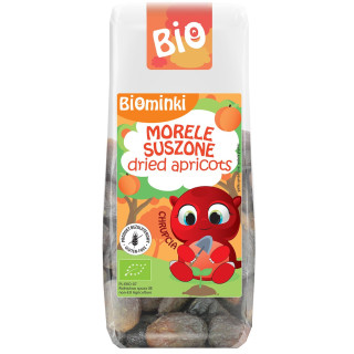 Morele Suszone Bezglutenowe BIO 100 g - Biominki - Ekochatka
