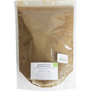 Cynamon Cejloński Mielony BIO 500 g - Dary Natury - Ekochatka