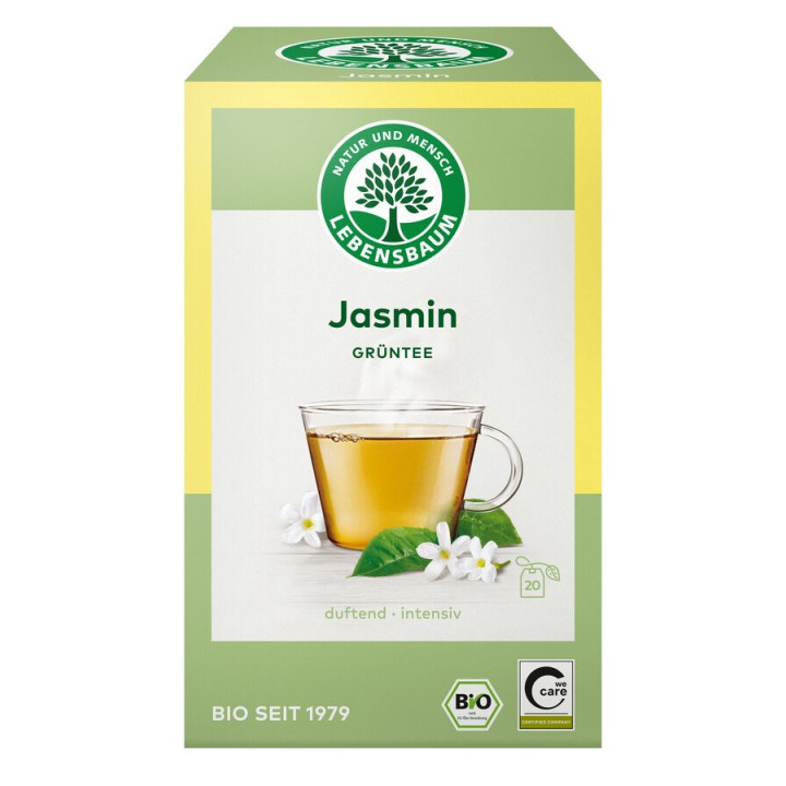 Herbata Zielona Jaśminowa 20 Torebek BIO 30 g - Lebensbaum - Ekochatka