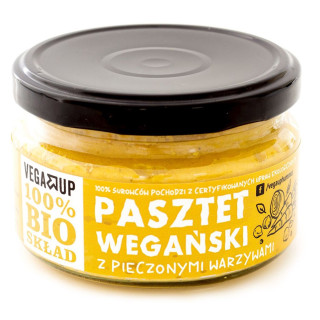 Pasztet Wegański z Pieczonymi Warzywami BIO 190 g - Vega Up - Ekochatk