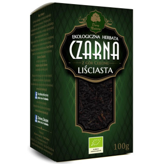 Herbata Czarna Liściasta Cejlońska BIO 100 g - Dary Natury - Ekochatka