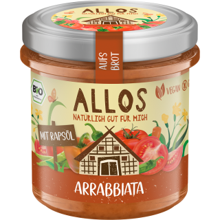 Pasta Kremowa Arrabbiata Bezglutenowa BIO 140 g - Allos - Ekochatka