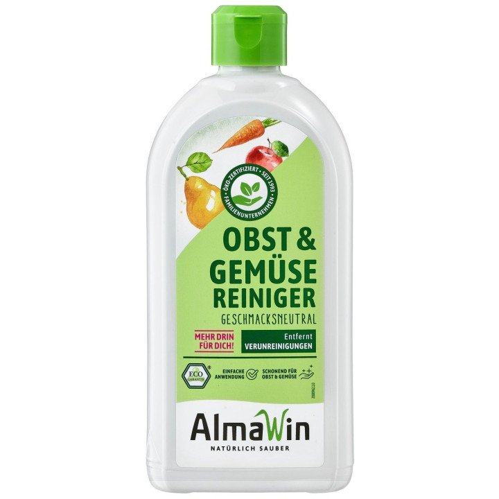 Płyn do Mycia Owoców i Warzyw ECO 500 ml - Almawin - Ekochatka