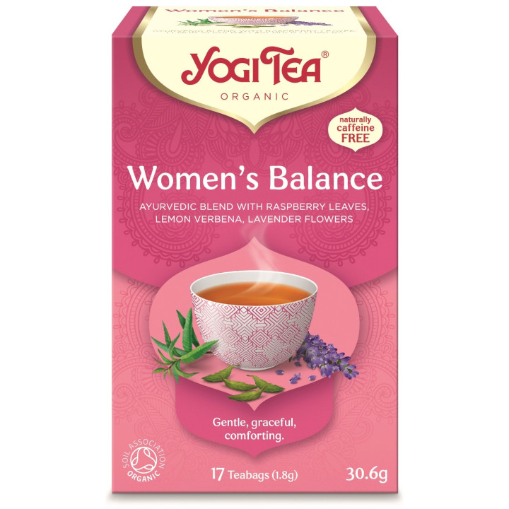 Herbatka Dla Kobiet Rownowaga BIO 17 Torebek 30,6 g - Yogi Tea - Ekoch