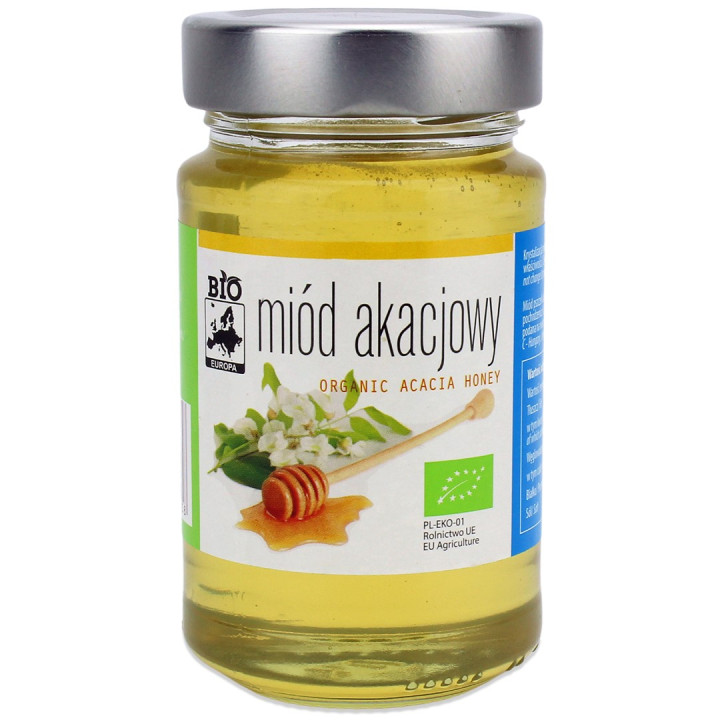 Miód Akacjowy BIO 300 g - Bio Planet - Ekochatka