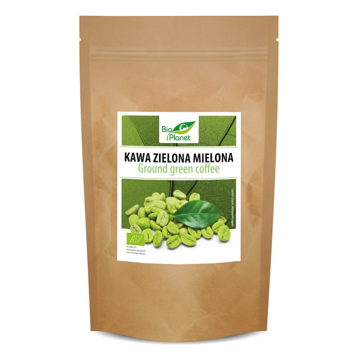Kawa Zielona Mielona BIO 250 g - Bio Planet - Ekochatka