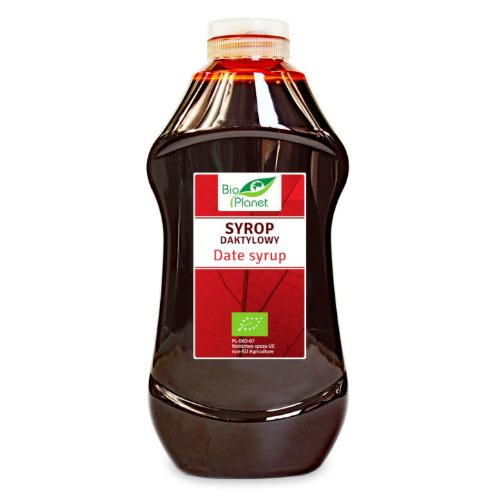 Syrop Daktylowy BIO 1,2 kg - Bio Planet - Ekochatka