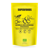 Acerola w Proszku Liofilizowana BIO 100 g - Bio Planet Superfoods