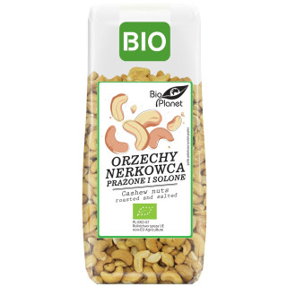 Orzechy Nerkowca Prażone i Solone BIO 100 g - Bio Planet - Ekochatka