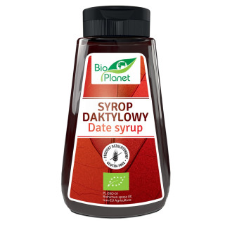 Syrop Daktylowy Bezglutenowy BIO 340 g - Bio Planet - Ekochatka