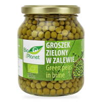 Groszek Zielony w Zalewie BIO 350 g - Bio Planet