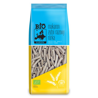 Makaron Żytni Razowy Rurki BIO 400 g - Bio Planet - Ekochatka