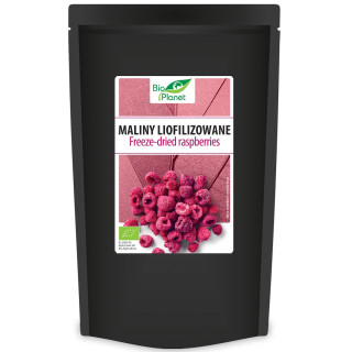 Maliny Liofilizowane BIO 30 g - Bio Planet - Ekochatka