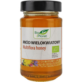 Miod Wielokwiatowy Nektarowy BIO 300 g - Bio Planet - Ekochatka