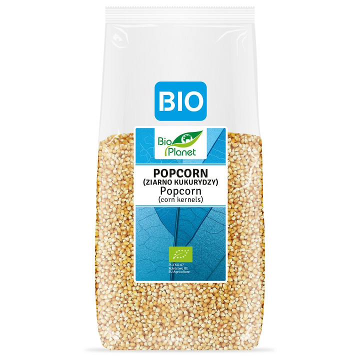 Popcorn Ziarno Kukurydzy BIO 250 g - Bio Planet - Ekochatka
