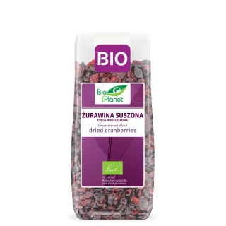 Żurawina Suszona Cięta BIO 100 g - Bio Planet - Ekochatka