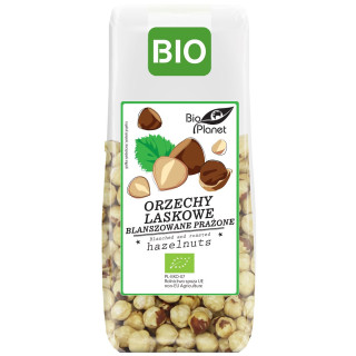 Orzechy Laskowe Blanszowane Prażone BIO 100 g - Bio Planet - Ekochatka