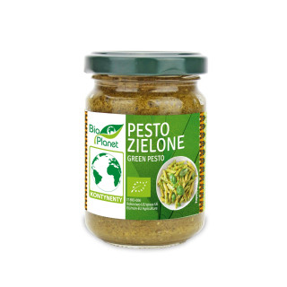 Pesto Zielone z Bazylii z Oliwa i Orzechami Nerkowca BIO 140 g - Bio P