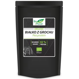 Bialko z Grochu w Proszku BIO 150 g - Bio Planet - Ekochatka