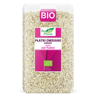 Płatki Owsiane Górskie BIO 600 g - Bio Planet - Ekochatka
