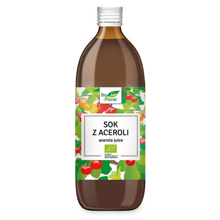 Sok z Aceroli NFC BIO 500 ml - Bio Planet - Ekochatka