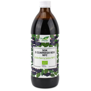 Sok z Czarnego Bzu NFC BIO 500 ml - Bio Planet - Ekochatka