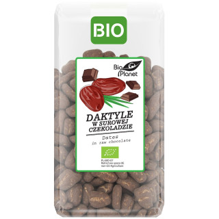 Daktyle w Surowej Czekoladzie BIO 250 g - Bio Planet - Ekochatka
