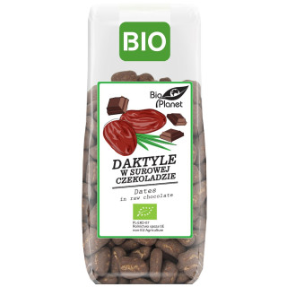 Daktyle w Surowej Czekoladzie BIO 100 g - Bio Planet - Ekochatka