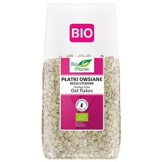 Płatki Owsiane Bezglutenowe BIO 300 g - Bio Planet - Ekochatka