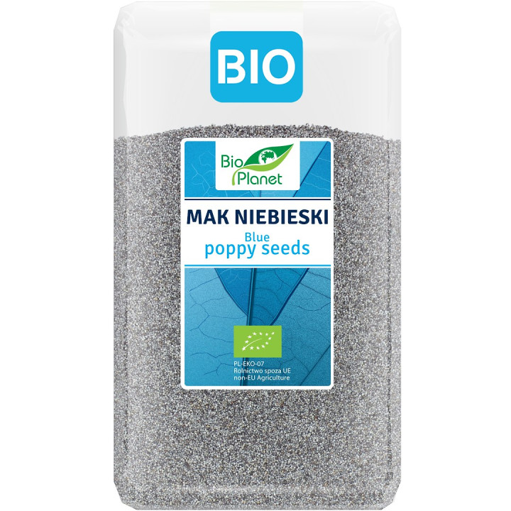 Mak Niebieski BIO 1 kg - Bio Planet - Ekochatka