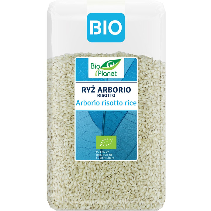 Ryż Arborio do Risotto BIO 1 kg - Bio Planet - Ekochatka