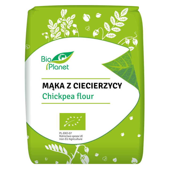 Mąka z Ciecierzycy BIO 800 g - Bio Planet - Ekochatka