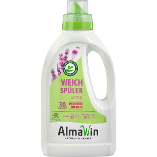 Plyn do Zmiekczania Tkanin Lawendowy Koncentrat ECO 750 ml - Almawin -