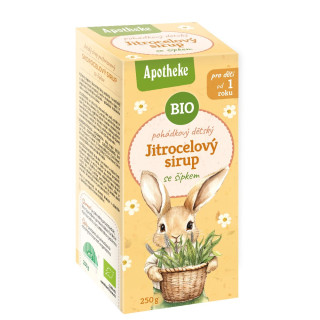 Syrop dla Dzieci z Babki Lancetowatej i Dzikiej Róży BIO 250 g - Apoth