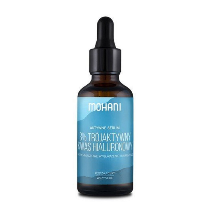 Kwas Hialuronowy Trójaktywny 3% Żel 50 ml - Mohani - Ekochatka