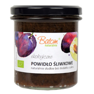 Powidła Śliwkowe bez Dodatku Cukru BIO 340 g - Batom - Ekochatka