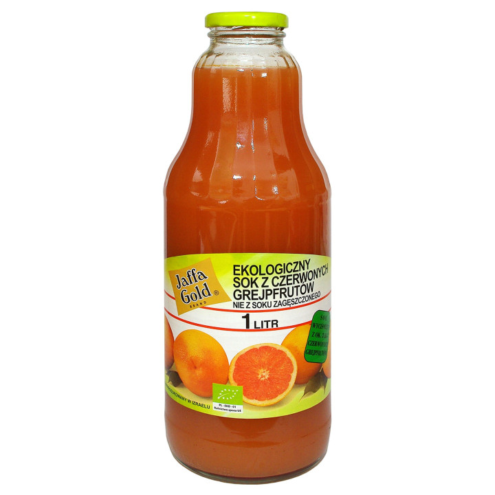 Sok z Czerwonych Grejpfrutów NFC BIO 1 l - Jaffa Gold - Ekochatka